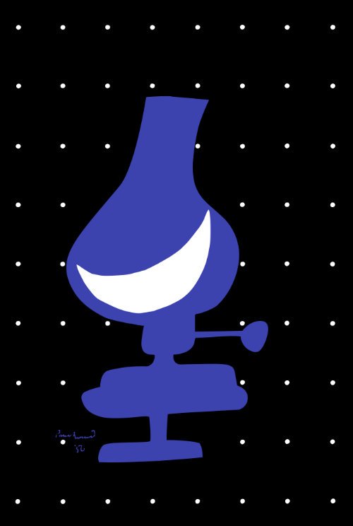 Paul Rand's lamp poster