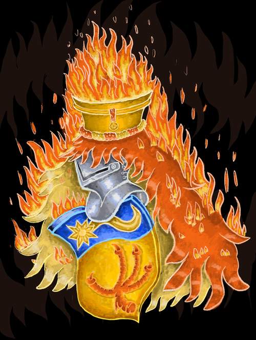 The coat of arms of Grey.