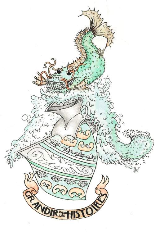 The coat of arms of Aemdal.