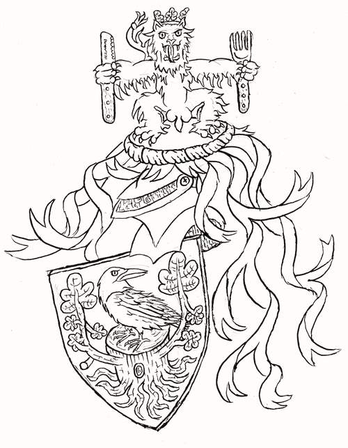 The arms of GlacialDragon.