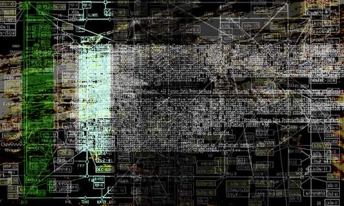 A random grungy collage.